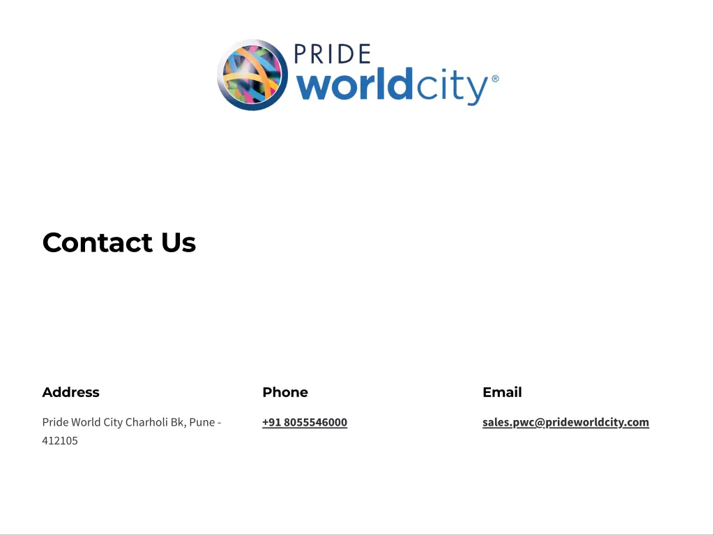 contact us