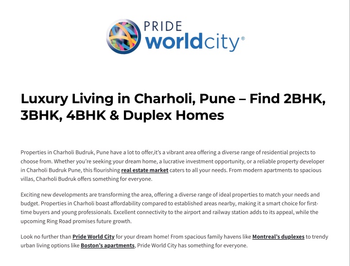 luxury living in charholi pune find 2bhk 3bhk