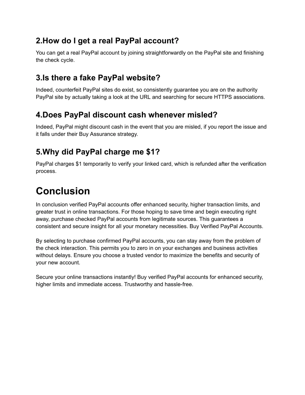2 how do i get a real paypal account