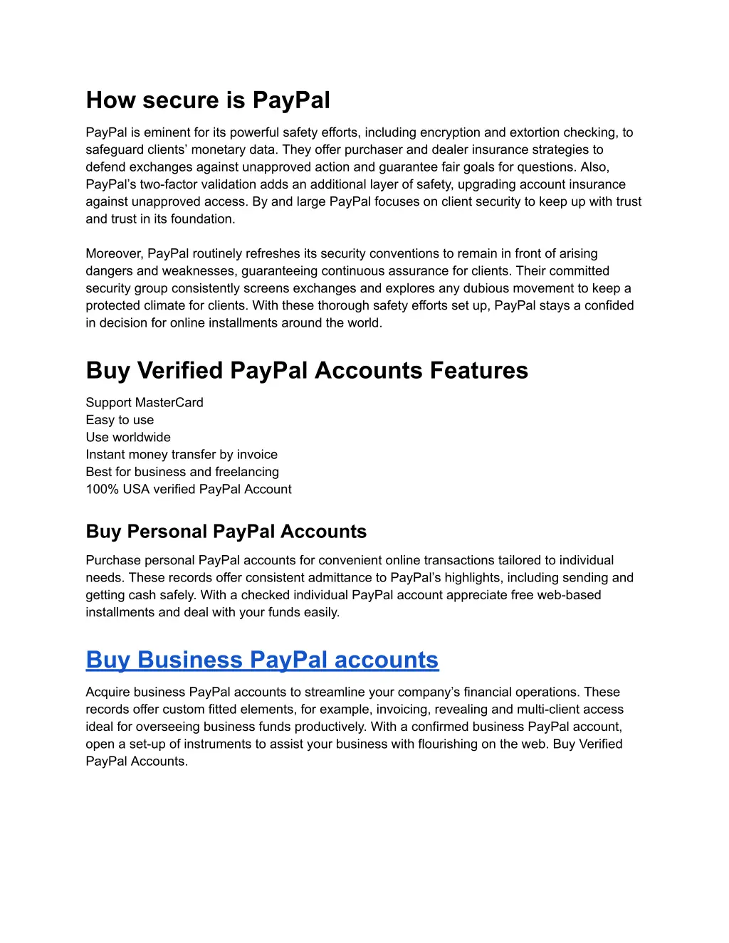 how secure is paypal