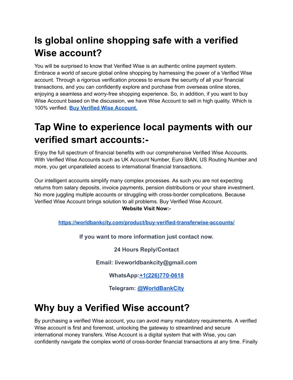 is global online shopping safe with a verified