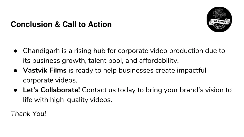 conclusion call to action