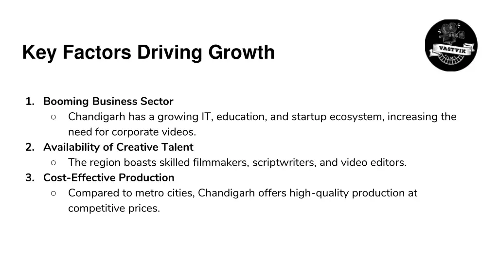 key factors driving growth