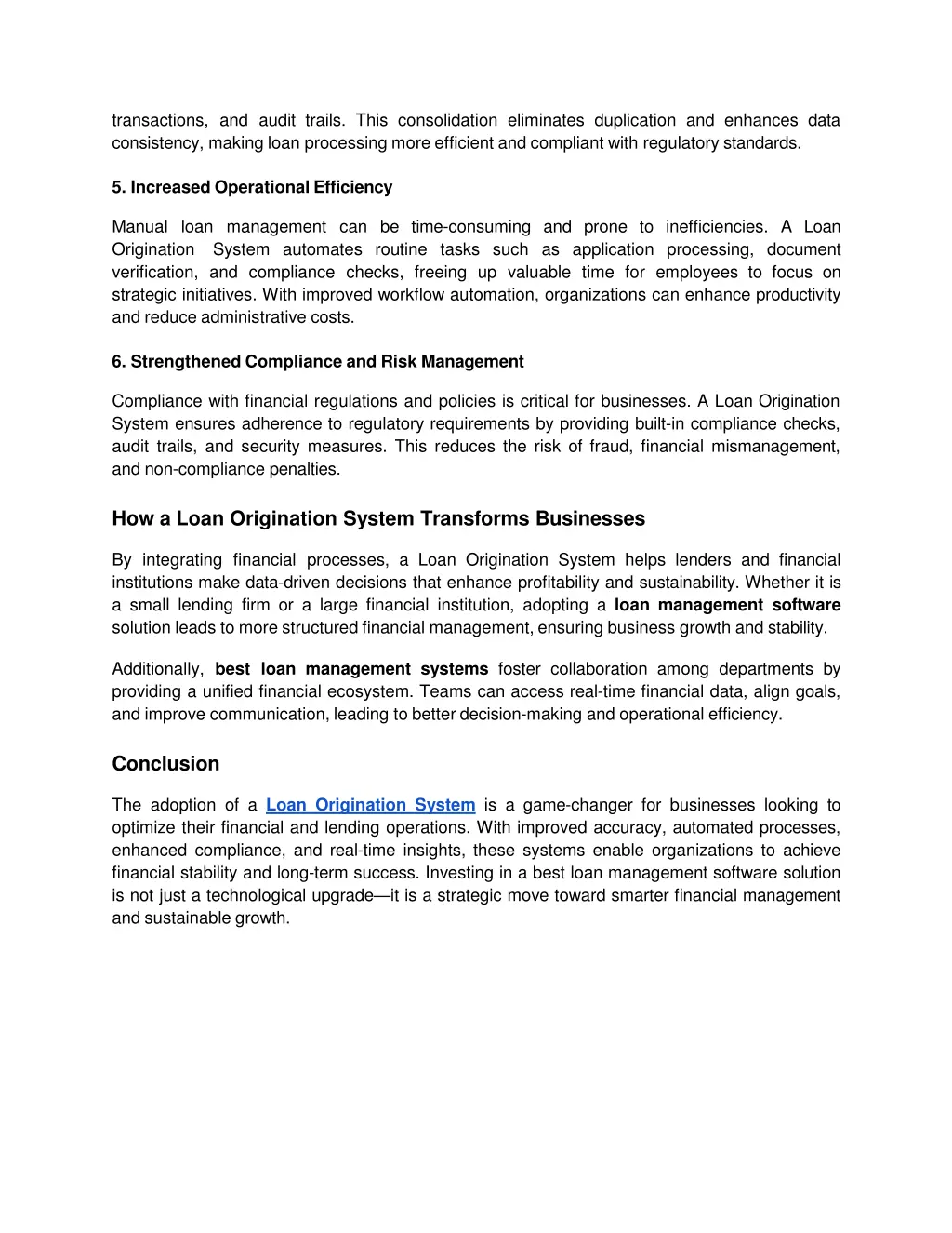 transactions and audit trails this consolidation
