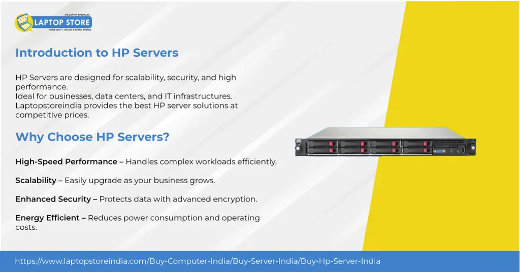 introduction to hp servers