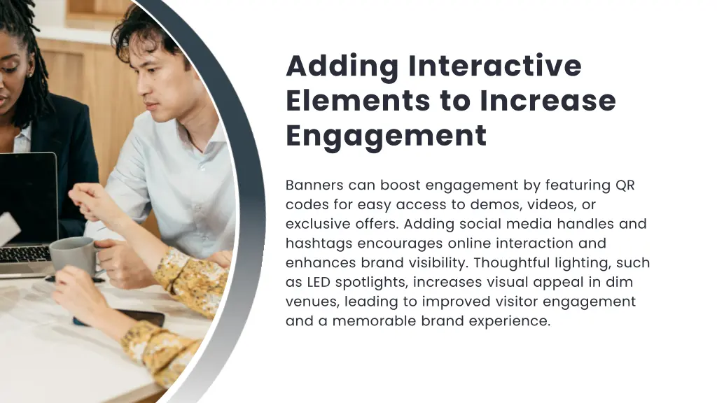 adding interactive elements to increase engagement