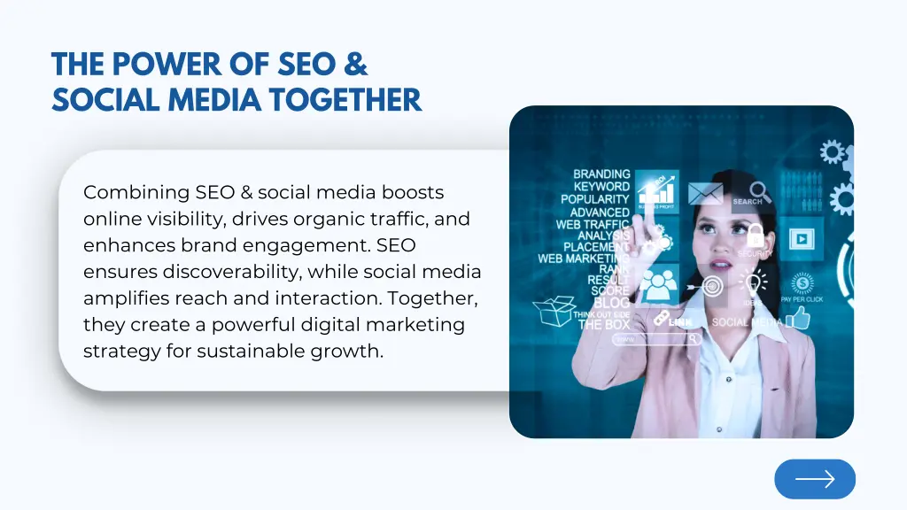 the power of seo social media together