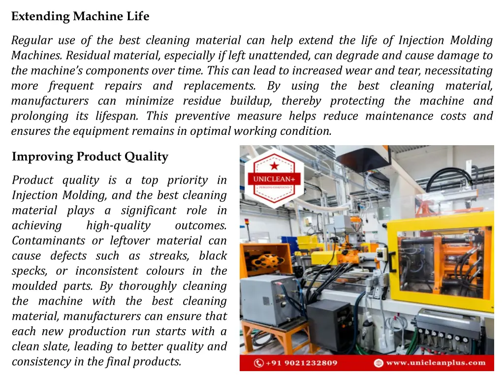 extending machine life