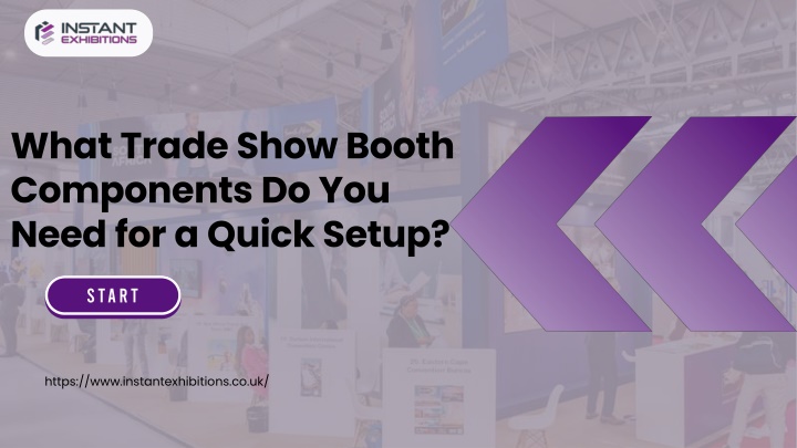 what trade show booth components do you need
