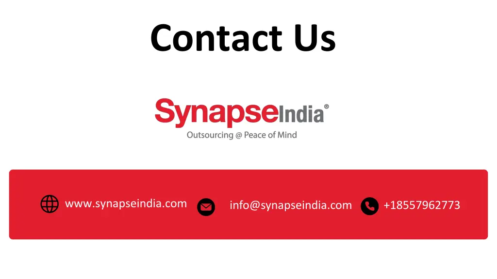 contact us