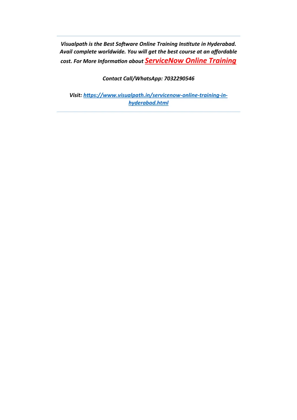 visualpath is the best software online training