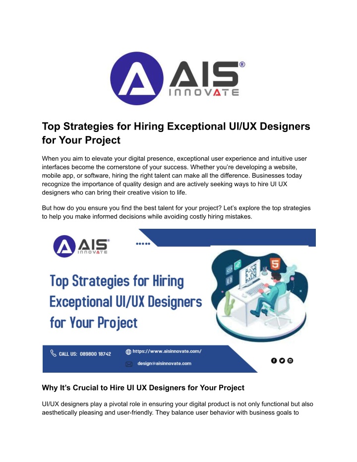 top strategies for hiring exceptional