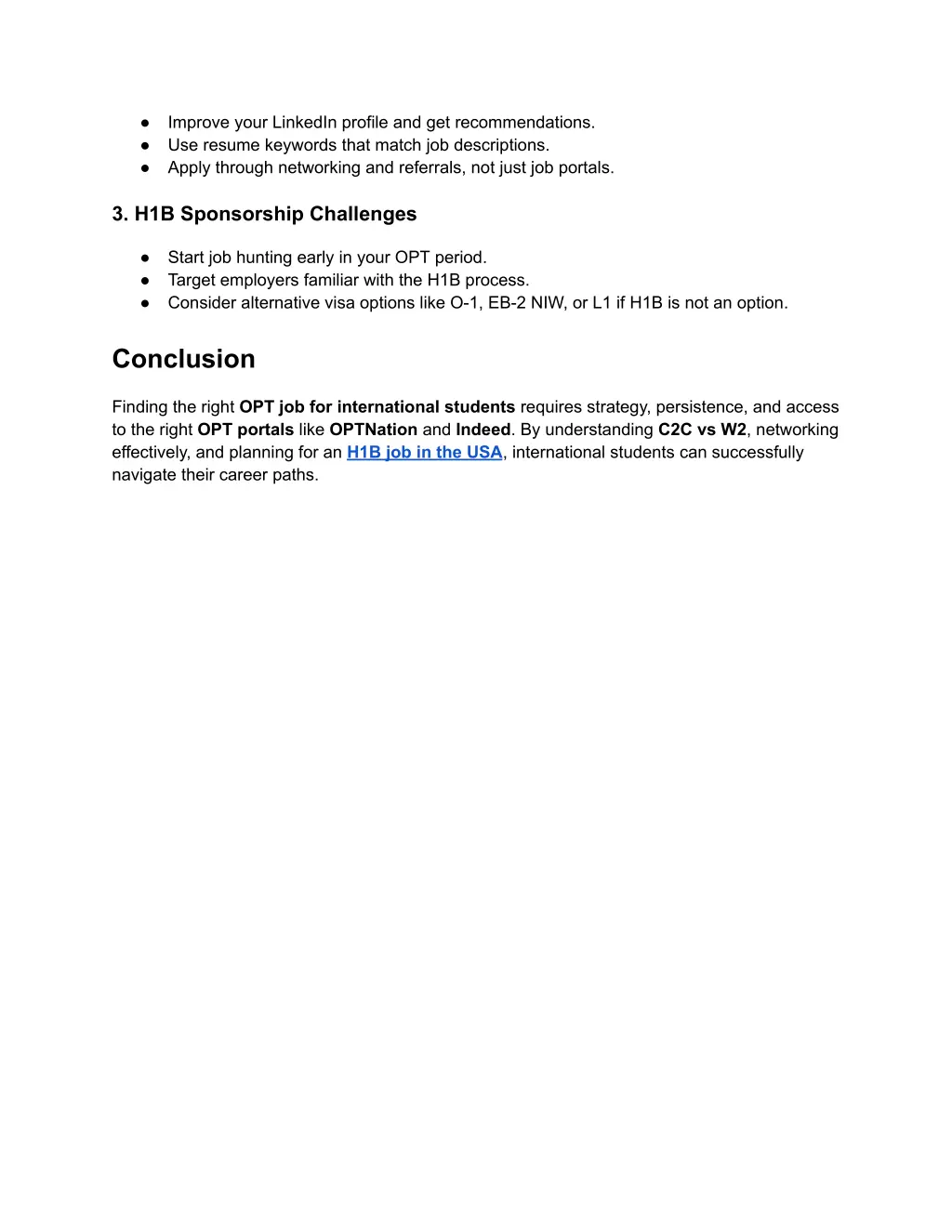 improve your linkedin profile