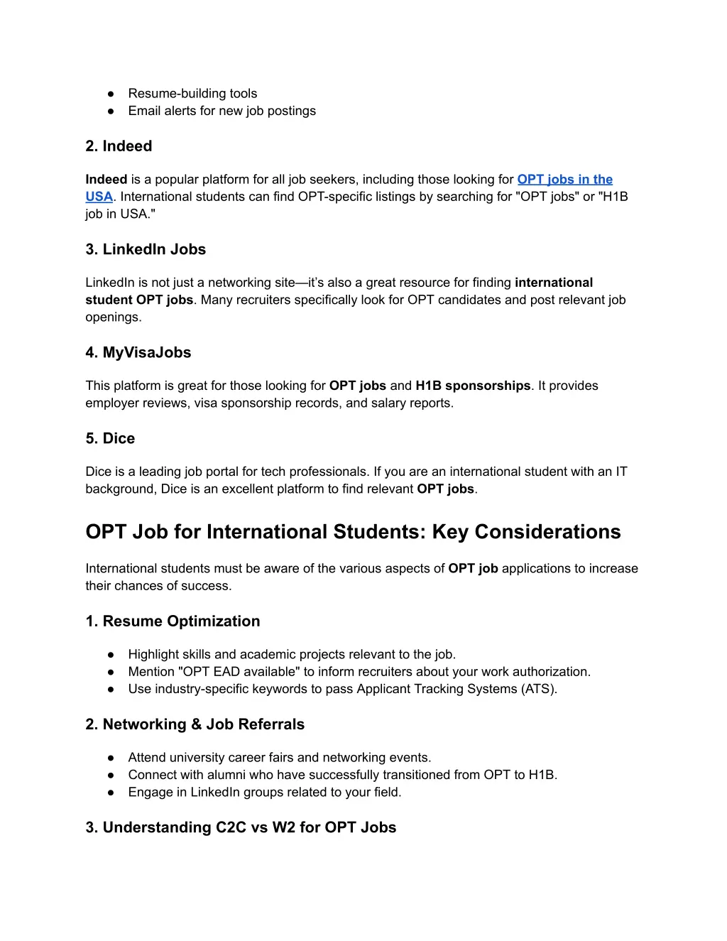 resume building tools email alerts