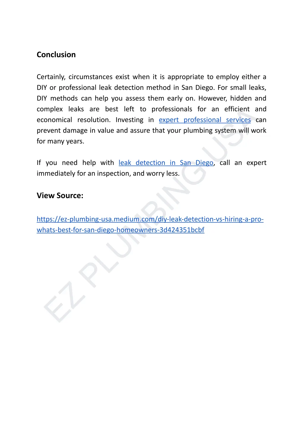 conclusion certainly circumstances exist when