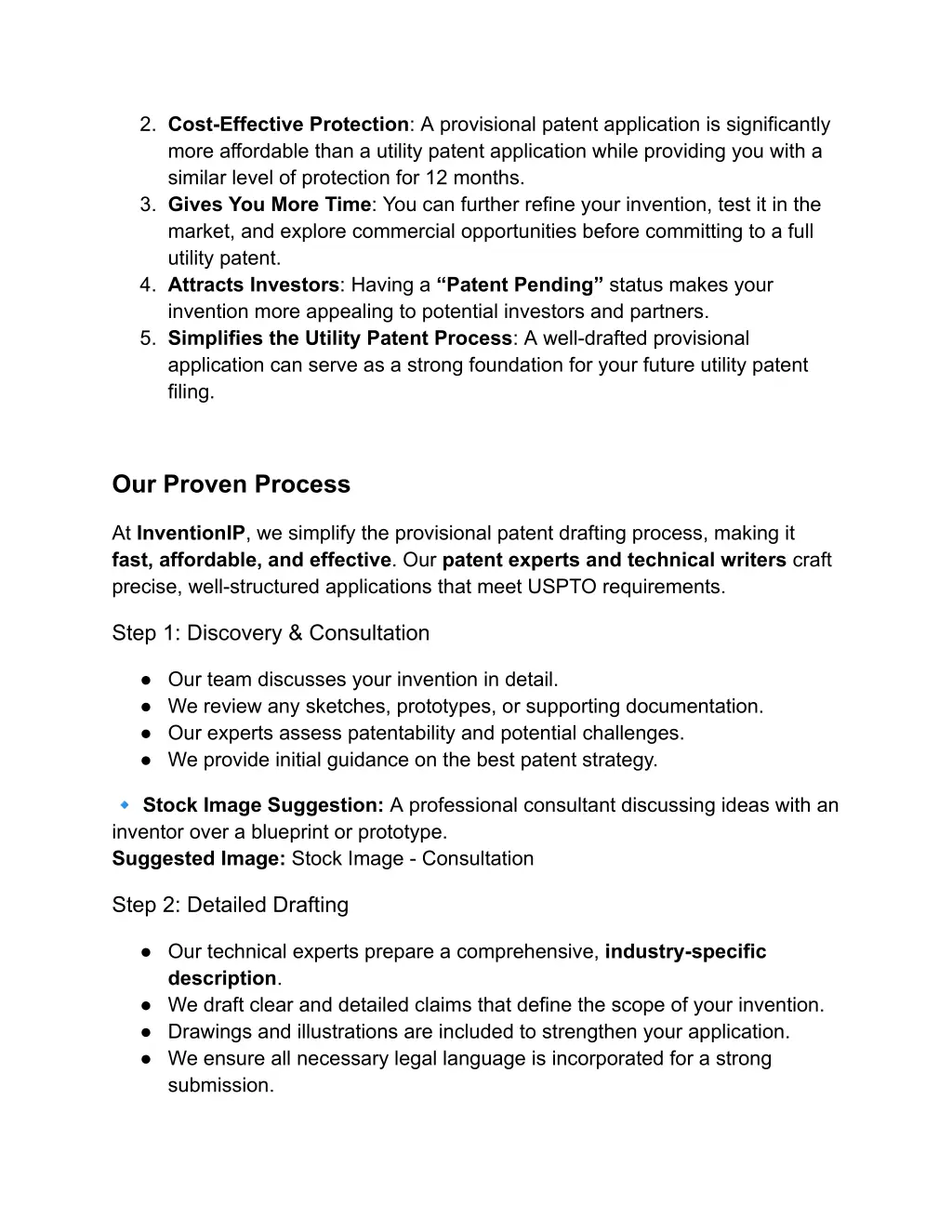 2 cost effective protection a provisional patent