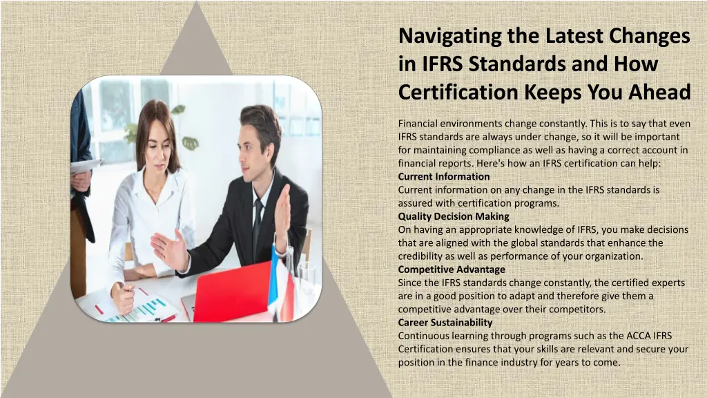 navigating the latest changes in ifrs standards