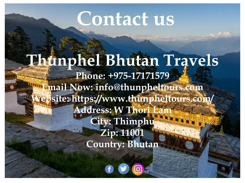 contact us