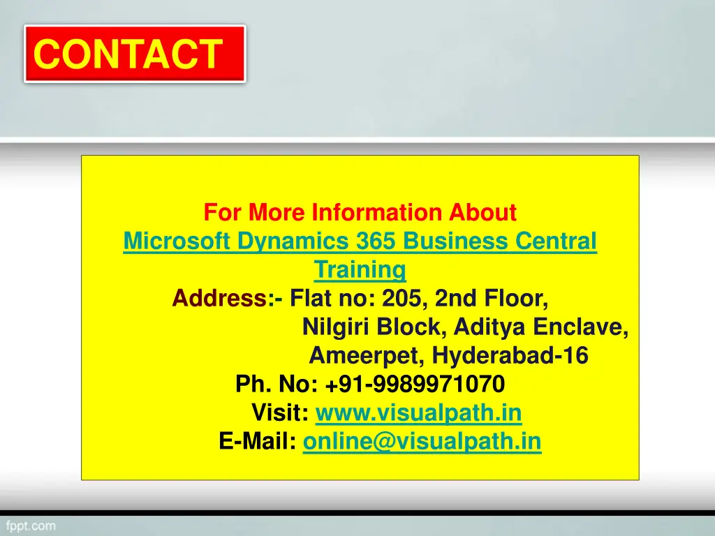 contact