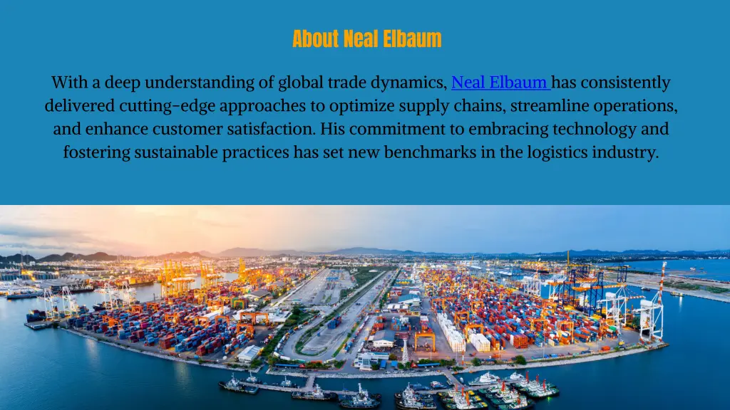 about neal elbaum