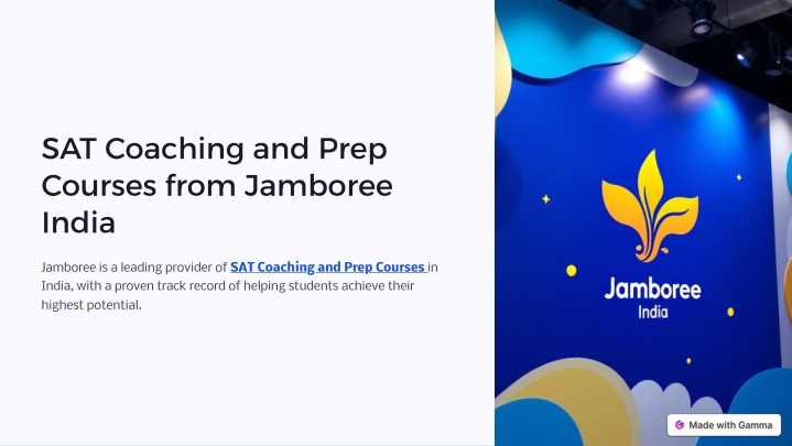sat coaching and prep courses from jamboree india