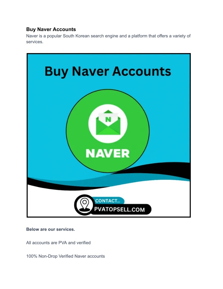 buy naver accounts naver is a popular south