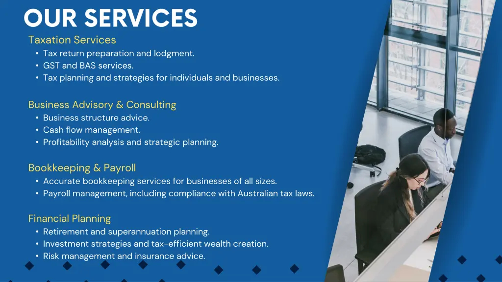 taxation services tax return preparation