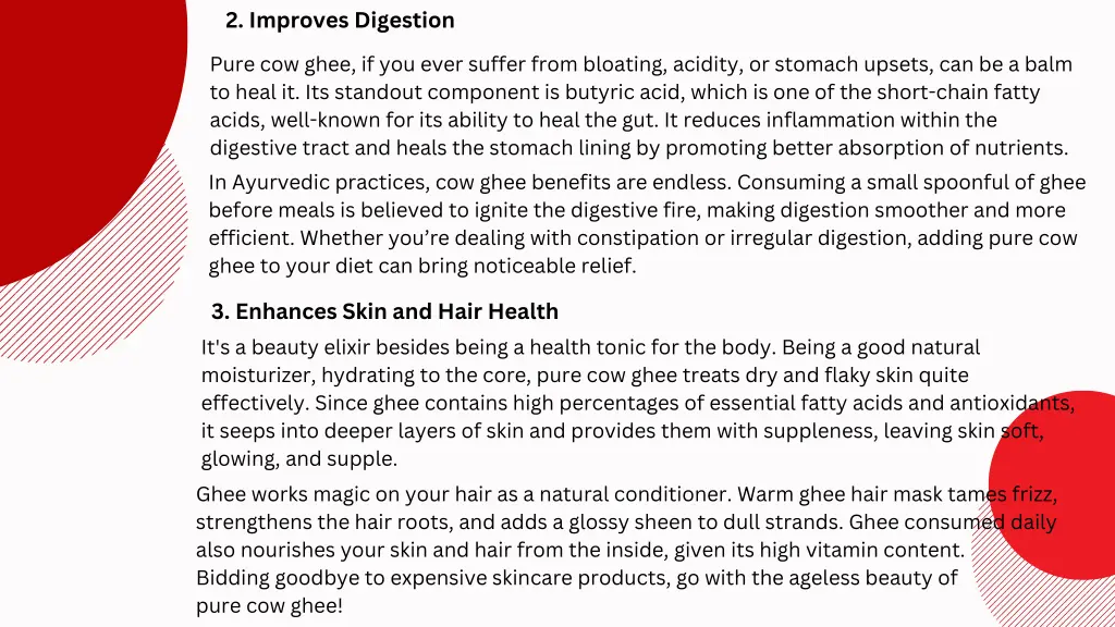 2 improves digestion