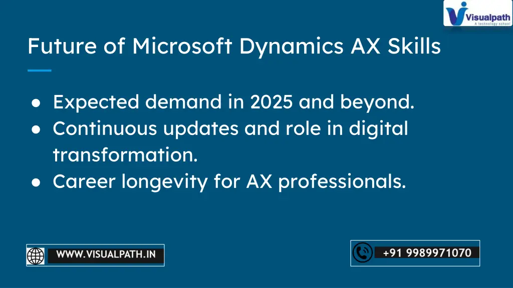 future of microsoft dynamics ax skills