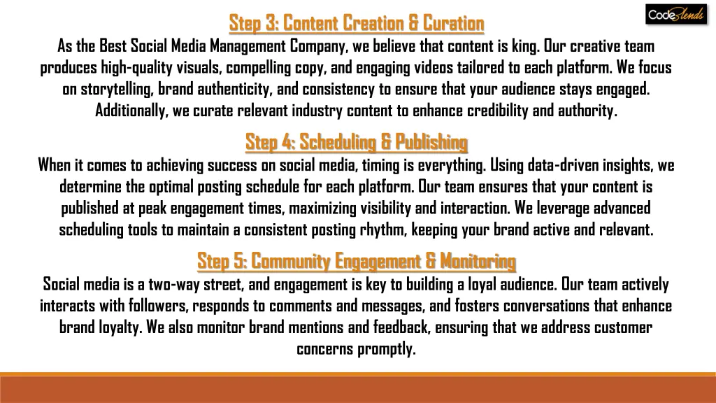 step 3 content creation curation