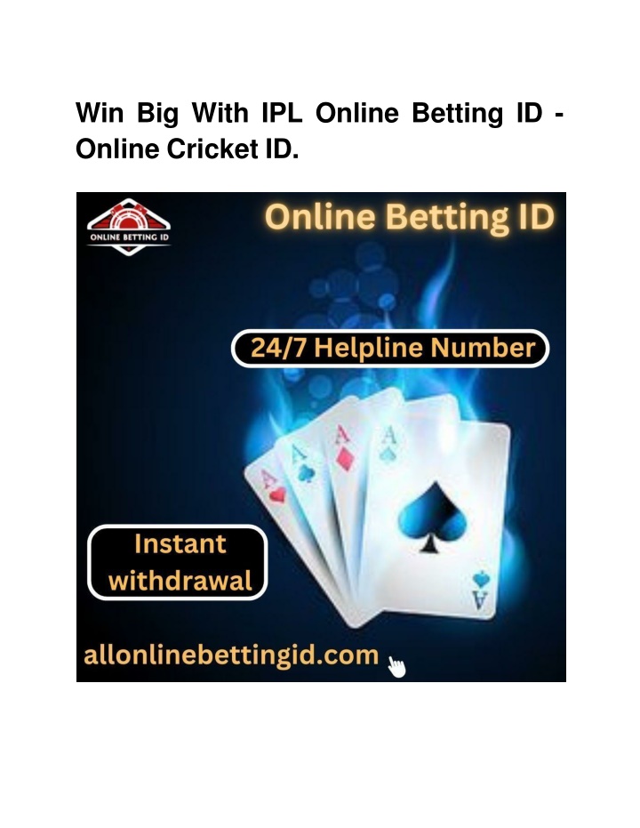win big with ipl online betting id online cricket