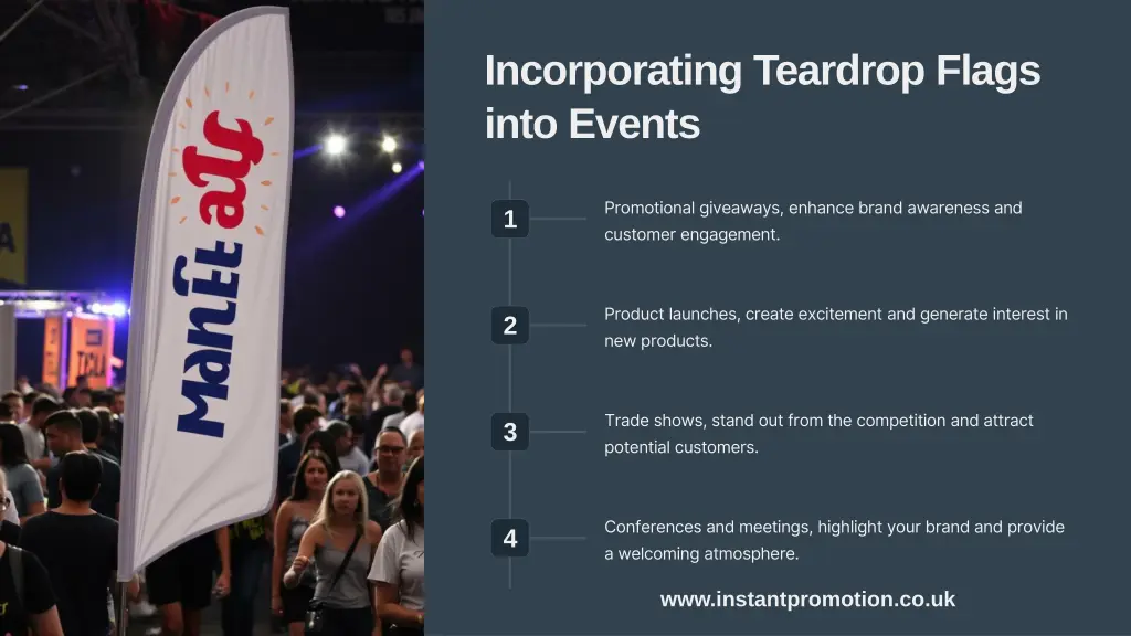 incorporating teardrop flags into events
