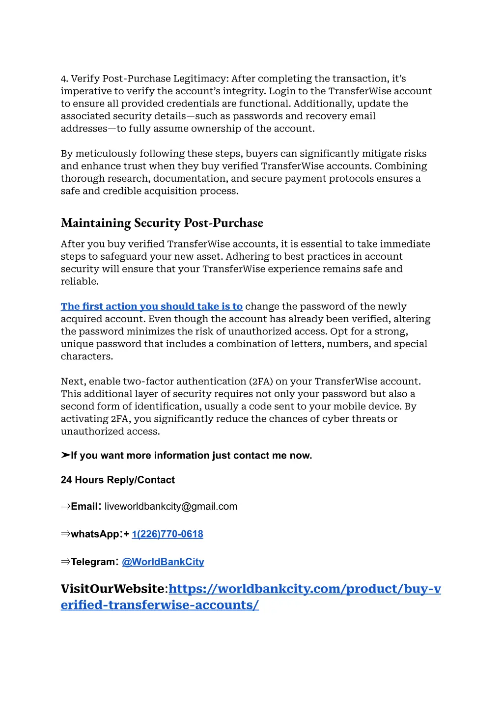 4 verify post purchase legitimacy after