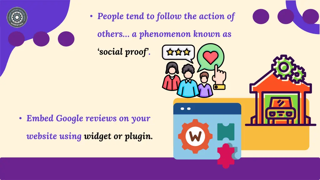 people tend to follow the action of