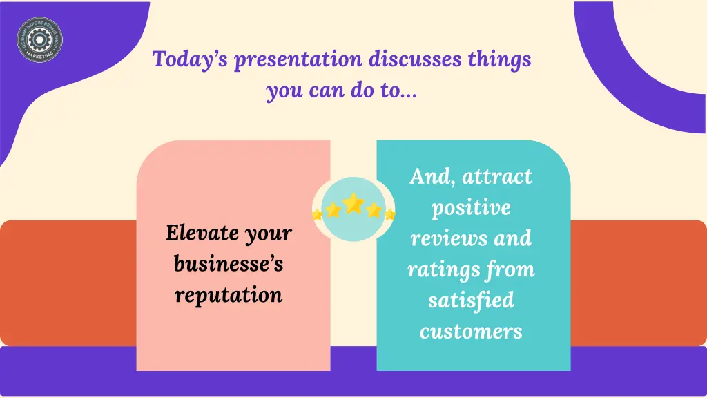 today s presentation discusses things