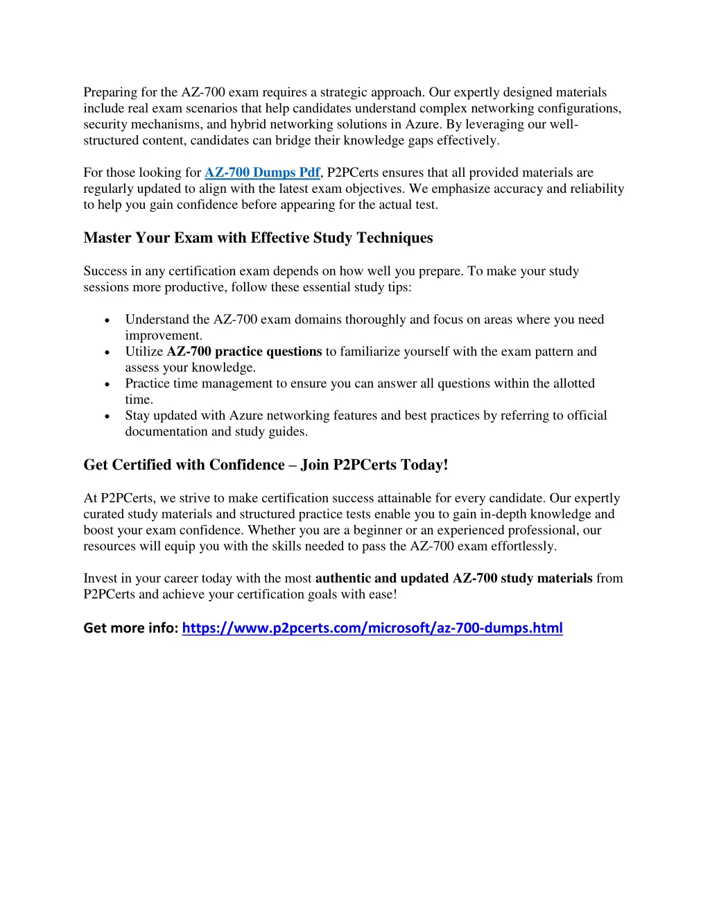 preparing for the az 700 exam requires