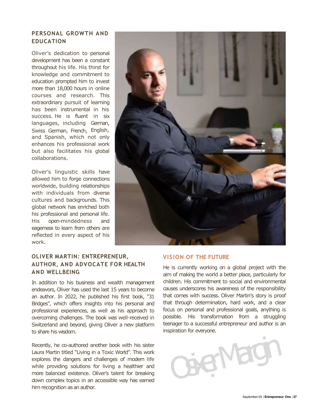 personal growth and education