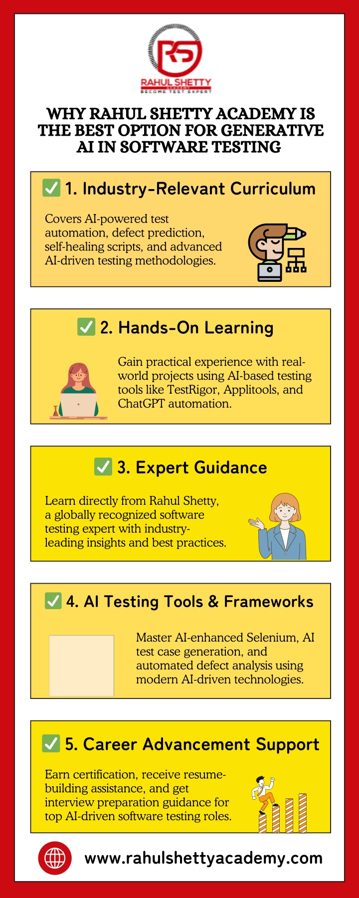 why rahul shetty academy is the best option
