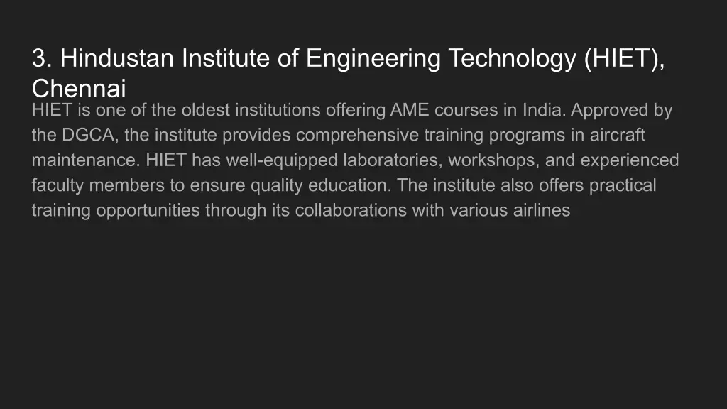 3 hindustan institute of engineering technology