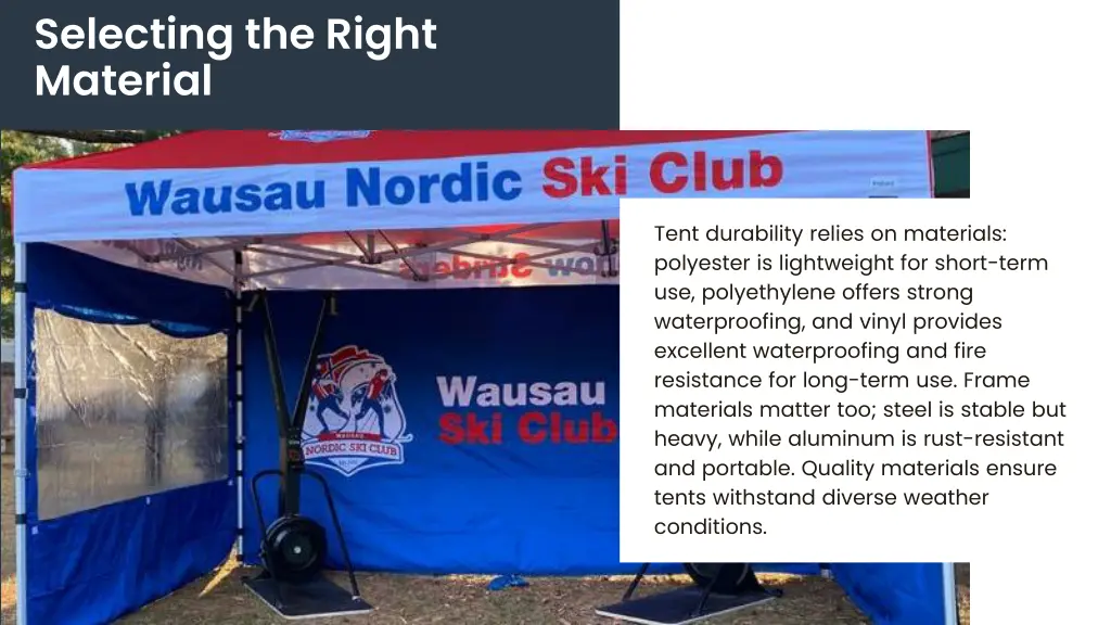 selecting the right material