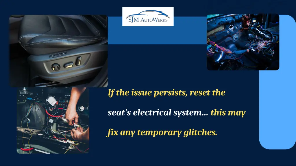 if the issue persists reset the
