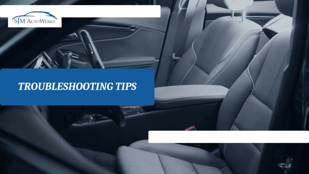 troubleshooting tips