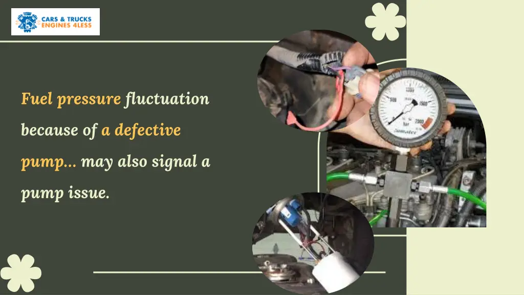 fuel pressure fluctuation