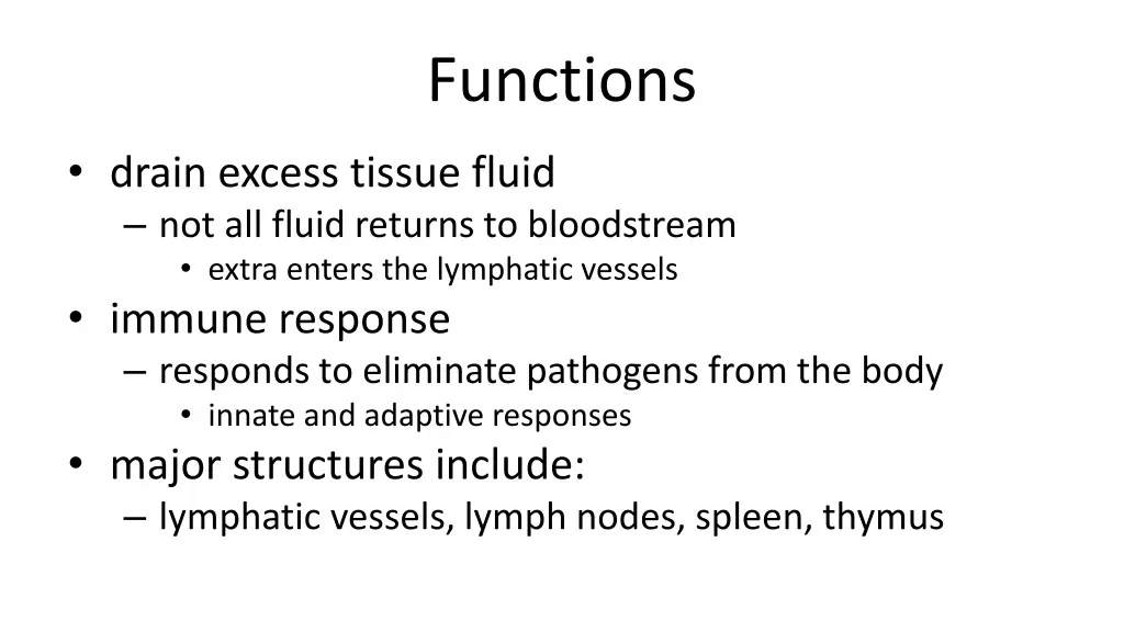 functions