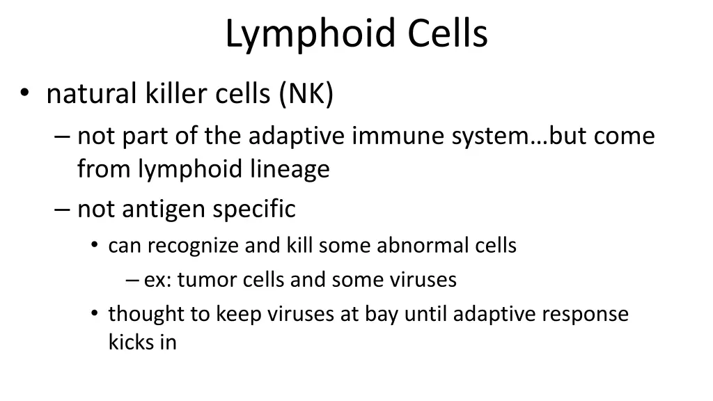 lymphoid cells