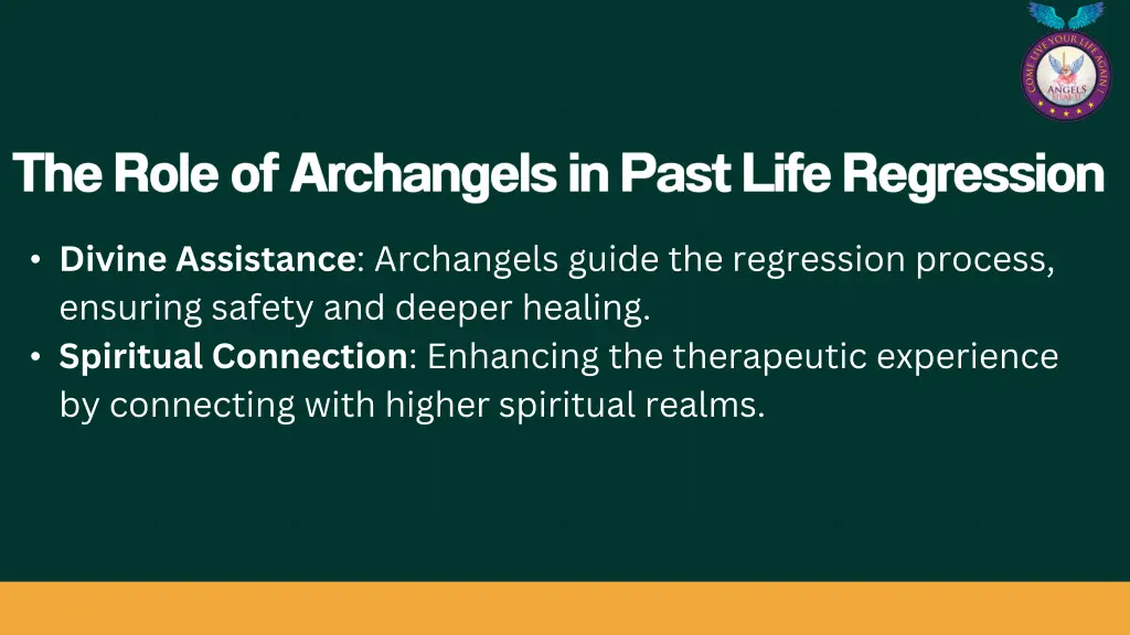 divine assistance archangels guide the regression