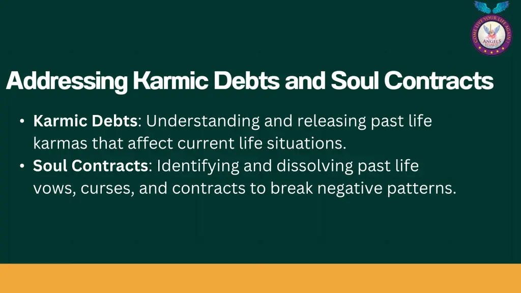 karmic debts understanding and releasing past