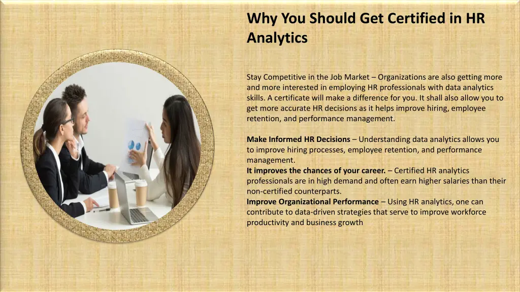 why you should get certified in hr analytics