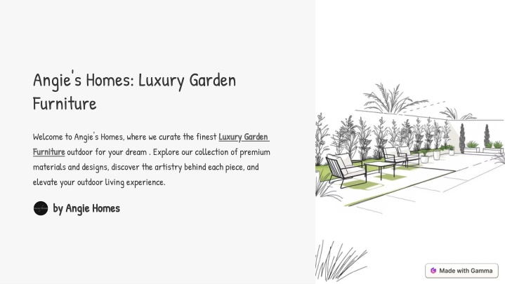 angie s homes luxury garden furniture