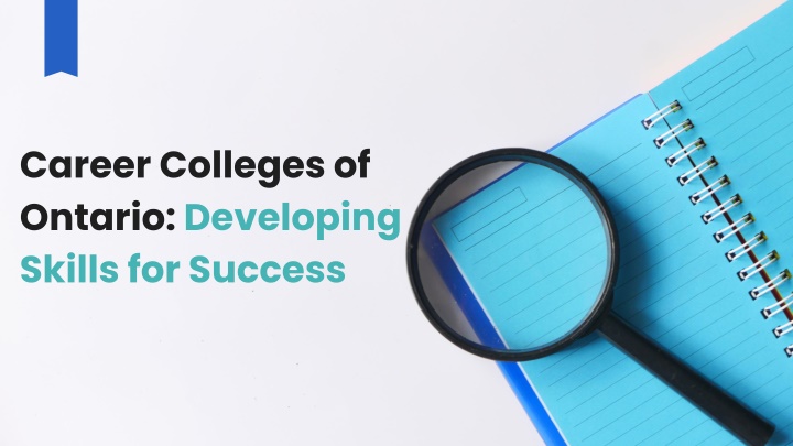 career colleges of ontario developing skills
